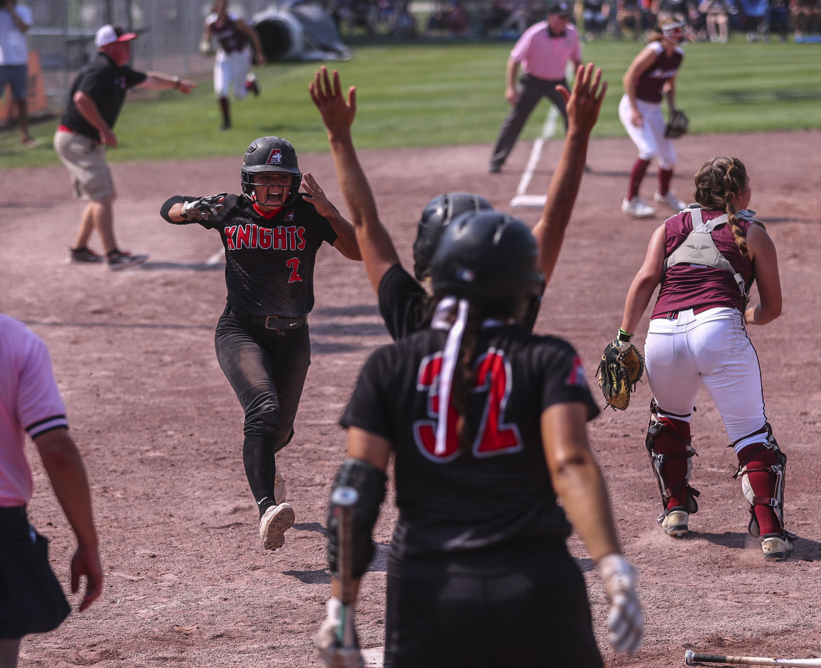 State Softball Assumption Friday 8